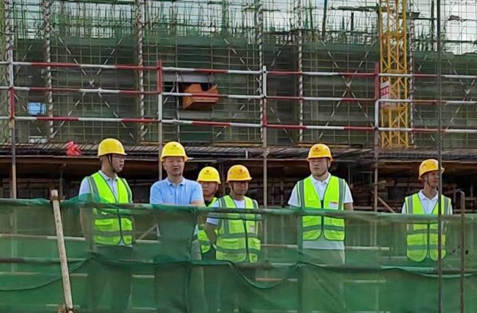 市政建設(shè)王海龍到市政公用城三期項目檢查指導(dǎo) 市政建設(shè)王海龍到市政公用城三期項目檢查指導(dǎo)