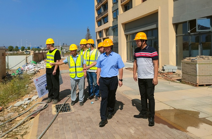 領(lǐng)導班子深入掛點項目督導項目建設和安全生產(chǎn) 領(lǐng)導班子深入掛點項目督導項目建設和安全生產(chǎn)