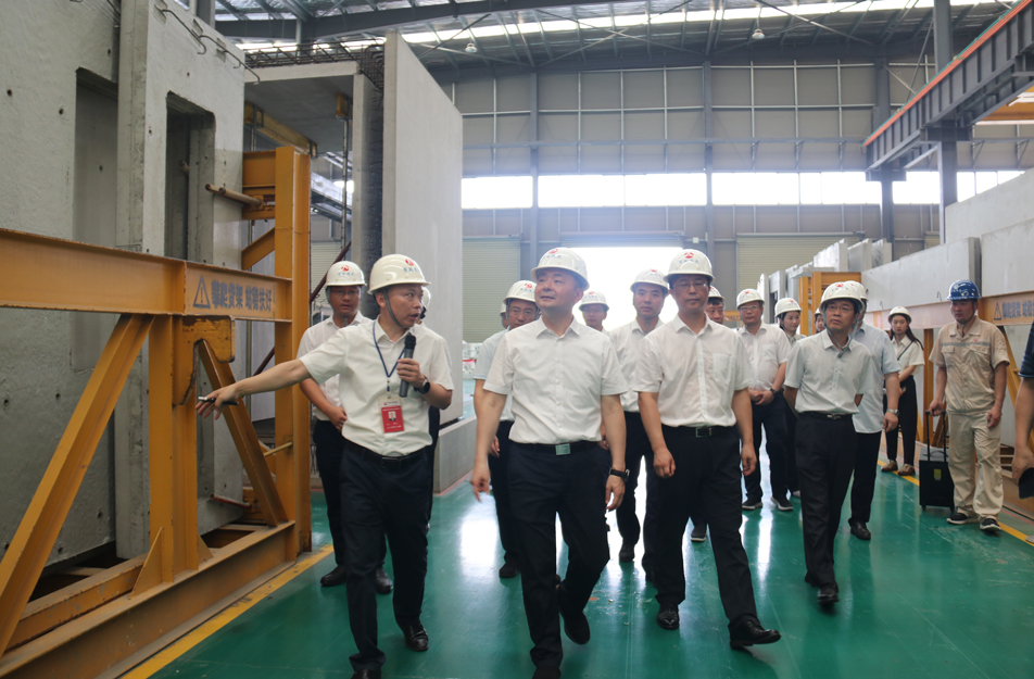 江西省人民政府副省長陳敏到市政遠大公司調(diào)研裝配式建筑產(chǎn)業(yè)發(fā)展情況 江西省人民政府副省長陳敏到市政遠大公司調(diào)研裝配式建筑產(chǎn)業(yè)發(fā)展情況