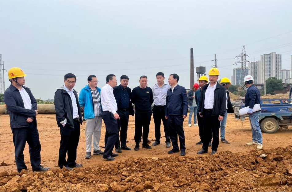 萬義輝到秦坊安置房、杭州路項目調(diào)研