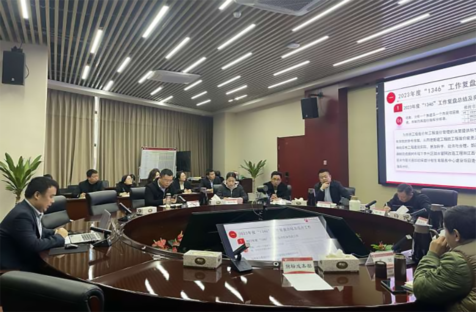 南昌市政建設(shè)集團召開工程部、招標(biāo)成本部2023年度工作復(fù)盤總結(jié)會