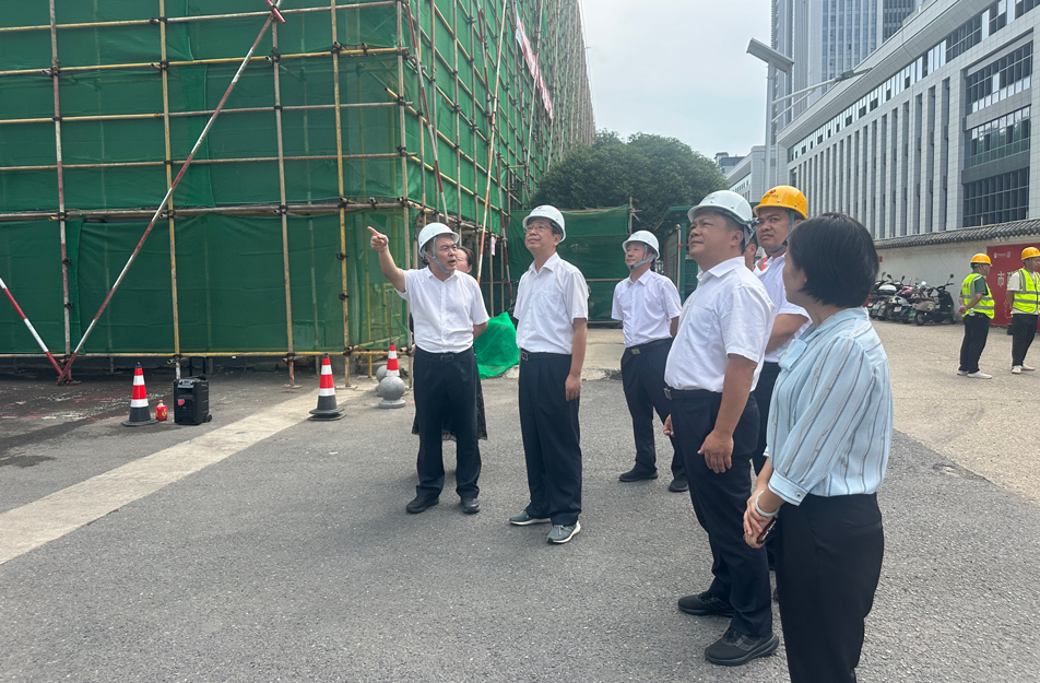 南昌市人大常委會副主任、黨組成員王強(qiáng)一行到新建區(qū)老舊小區(qū)改造項目檢查調(diào)研