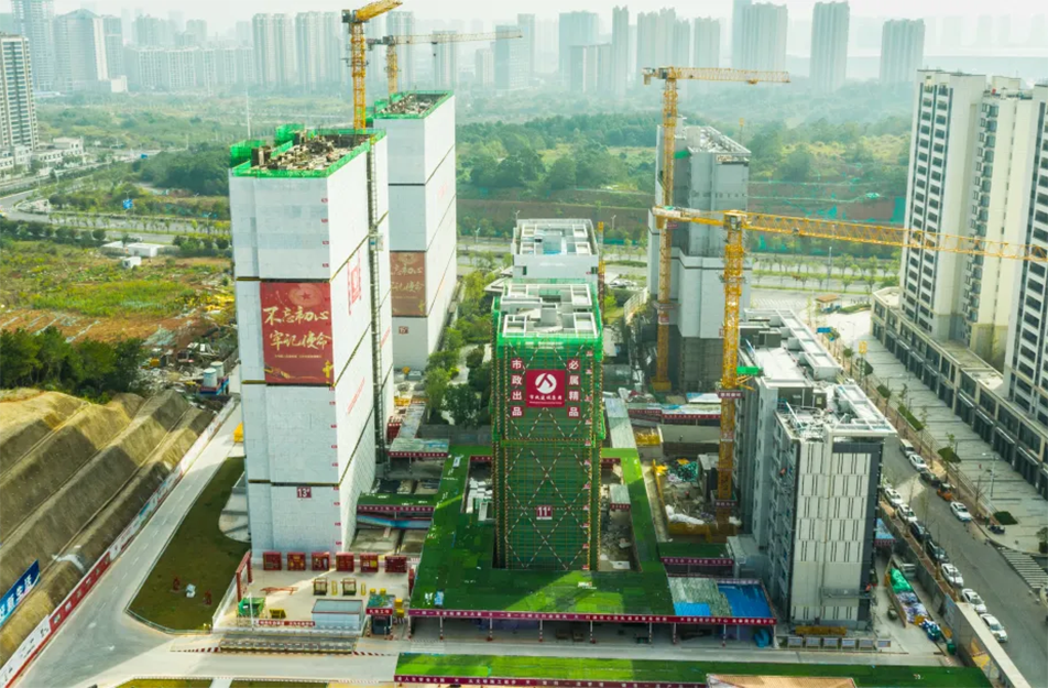 南昌市政建設(shè)集團(tuán)有限公司聯(lián)發(fā)悅尚居項(xiàng)目(聯(lián)發(fā)九龍和悅)全面封頂 南昌市政建設(shè)集團(tuán)有限公司聯(lián)發(fā)悅尚居項(xiàng)目(聯(lián)發(fā)九龍和悅)全面封頂