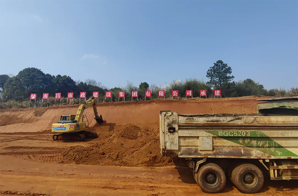 贛江新區(qū)云翔大道建設進展:分秒必爭沖刺通車目標 | 南昌市政建設集團攻堅紀實 贛江新區(qū)云翔大道建設進展:分秒必爭沖刺通車目標 | 南昌市政建設集團攻堅紀實